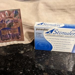NIP: BUNDLE/BOX of 10 x 1g pkgs 🩹🤕STIMULEN "enhanced collagen"🤕🩹 sterile
